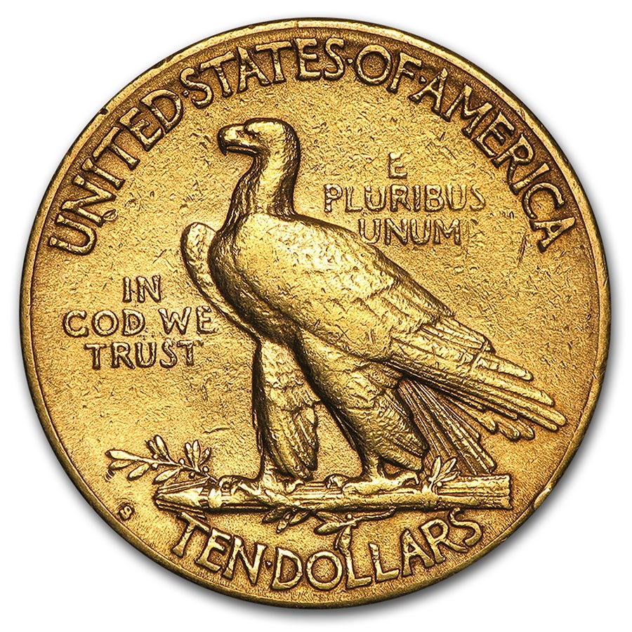 $10 Indian Head Eagle Gold Coin (Random Year)