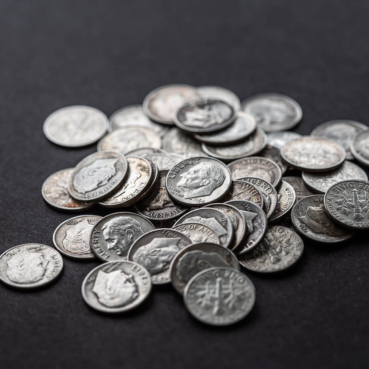 $1 Face Value Junk Silver Coin (Dimes)