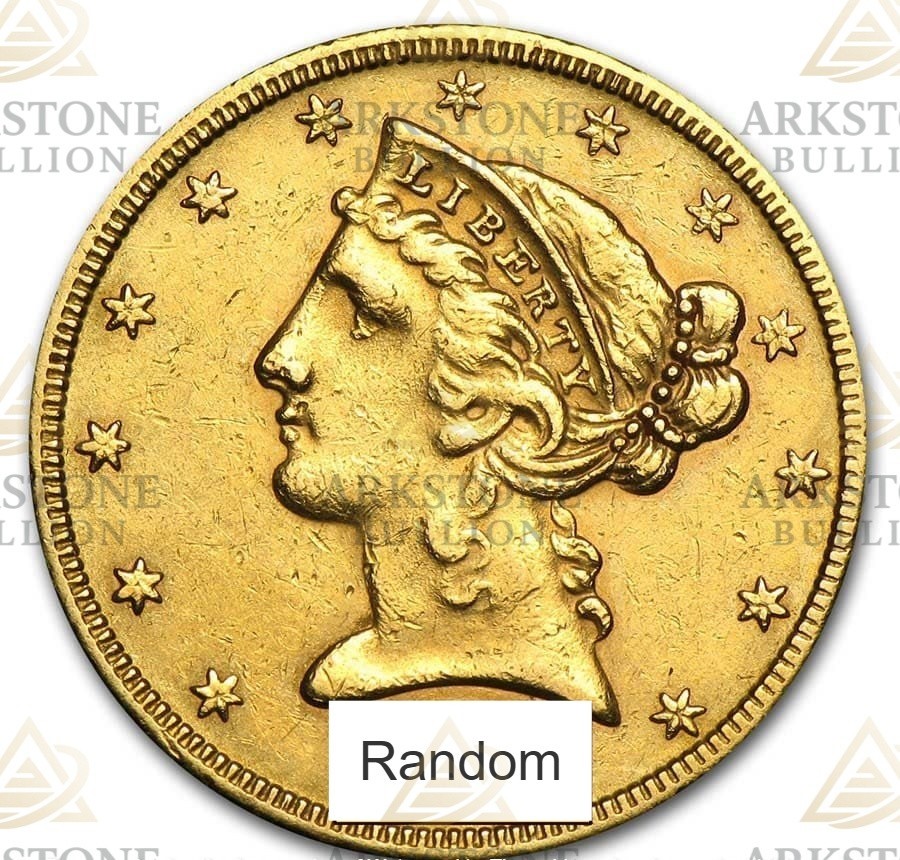 $5 Gold Liberty Coin (Random Year)