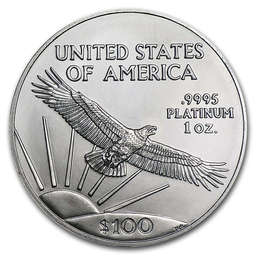 1 oz American Platinum Eagle Coin (Random Year)