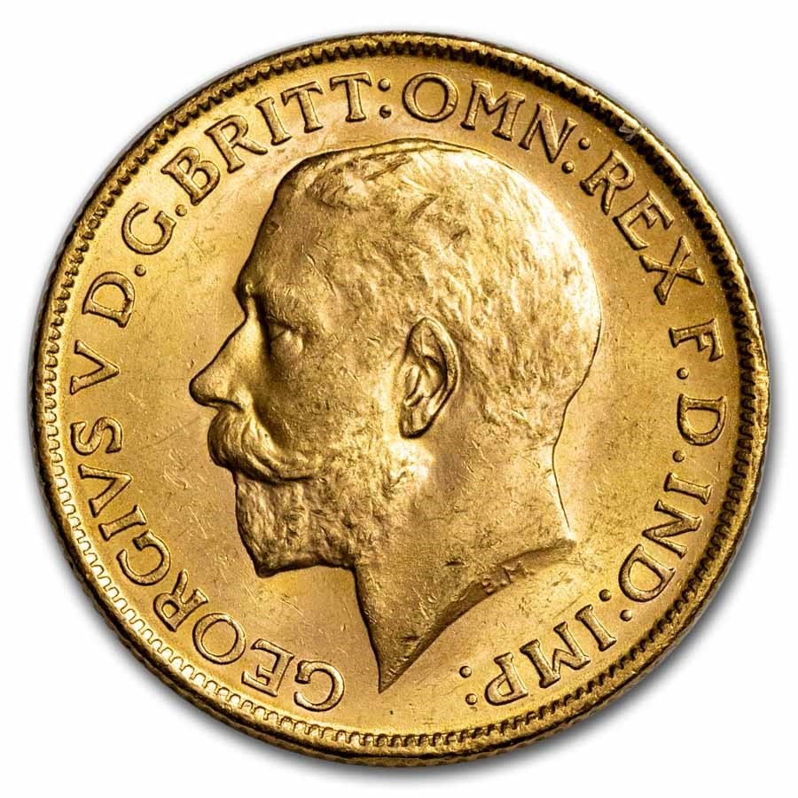 One Gold Sovereign Coin (Random Year)
