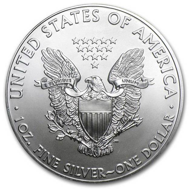 1 oz Silver American Eagle Coin - Random Year (.999 Pure)