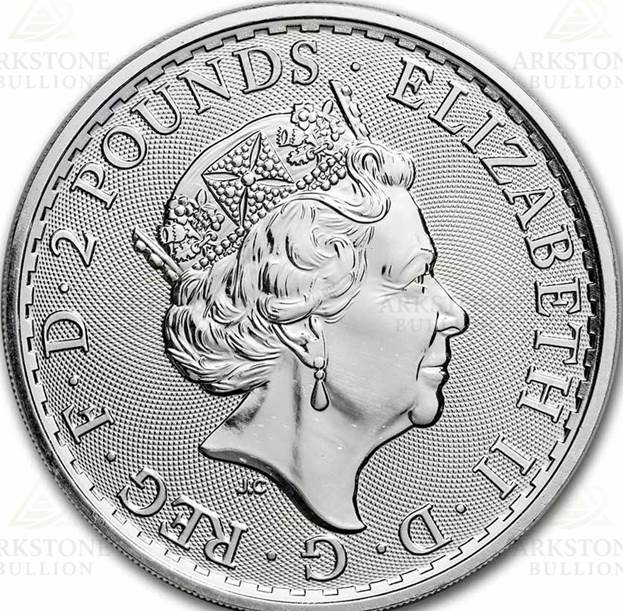 1 oz Silver Britannia Coin (Random Year)