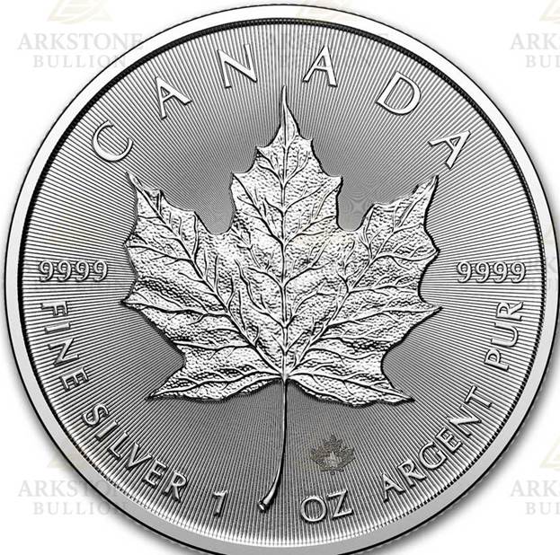 1 oz Canadian Silver Maple Leaf Coin 2026 (.999 Pure)