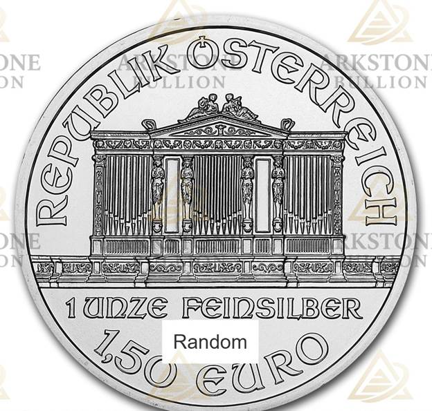 1 oz Silver Philharmonic Coin (Random Year)