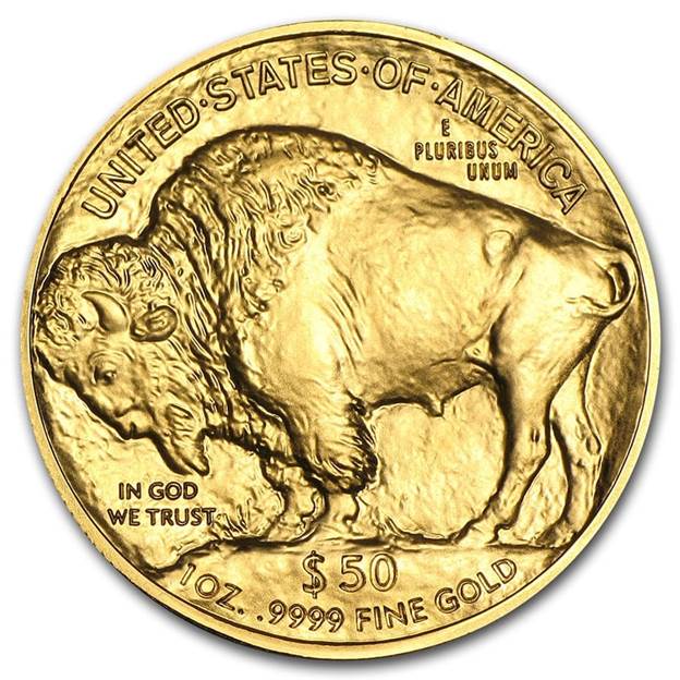 1 oz Gold Buffalo Coin (Random Year)