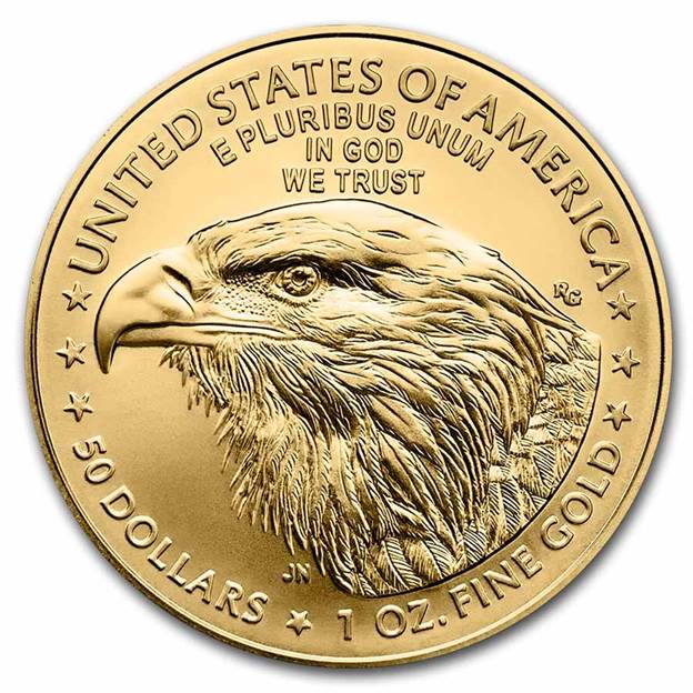 1 Oz American Eagle Gold Coin (Random Year)